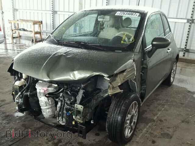 2013 FIAT 500 - VIN: 3C3CFFAR9DT554629 - Фото 2