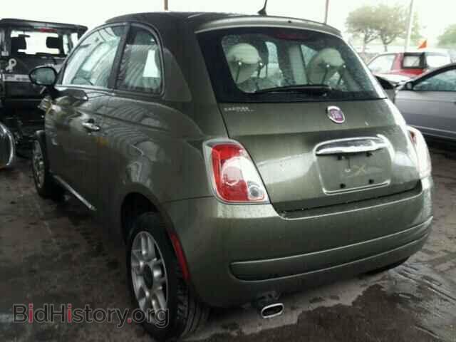 2013 FIAT 500 - VIN: 3C3CFFAR9DT554629 - Фото 3