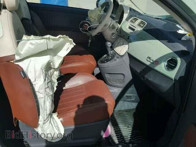 2012 FIAT 500 - VIN: 3C3CFFER9CT384488 - Фото 5
