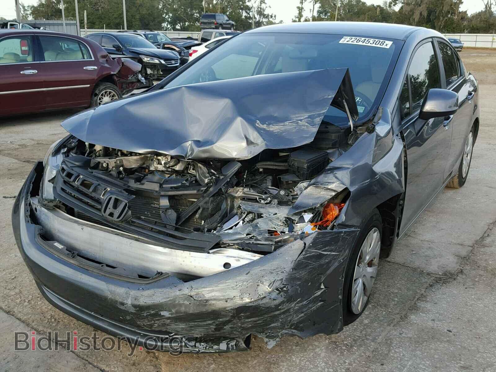2012 HONDA CIVIC - VIN: 19XFB2F57CE104547 - Фото 2