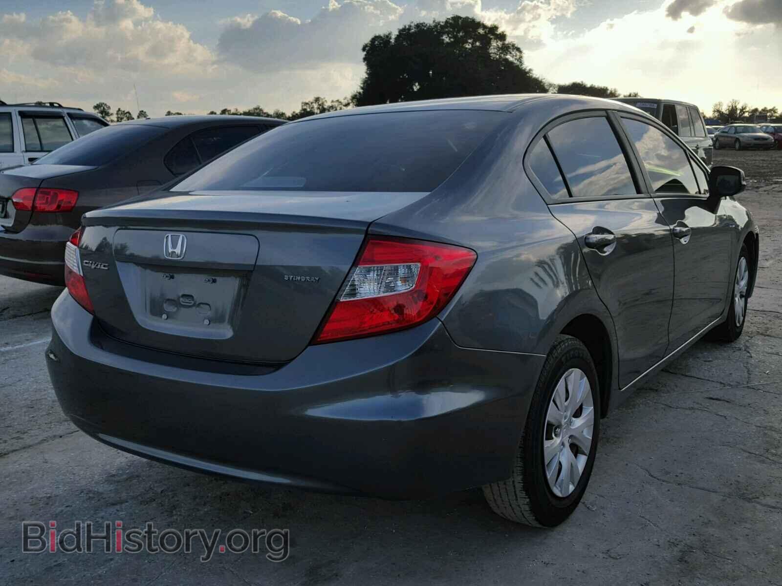2012 HONDA CIVIC - VIN: 19XFB2F57CE104547 - Фото 4