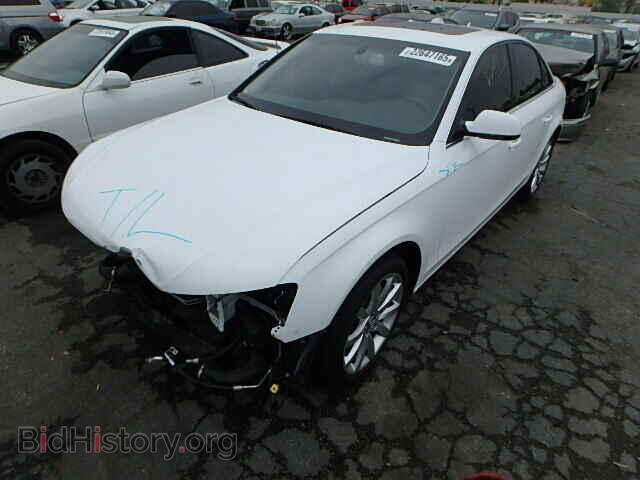 2013 AUDI A4 - VIN: WAUAFAFL2DN044064 - Фото 2