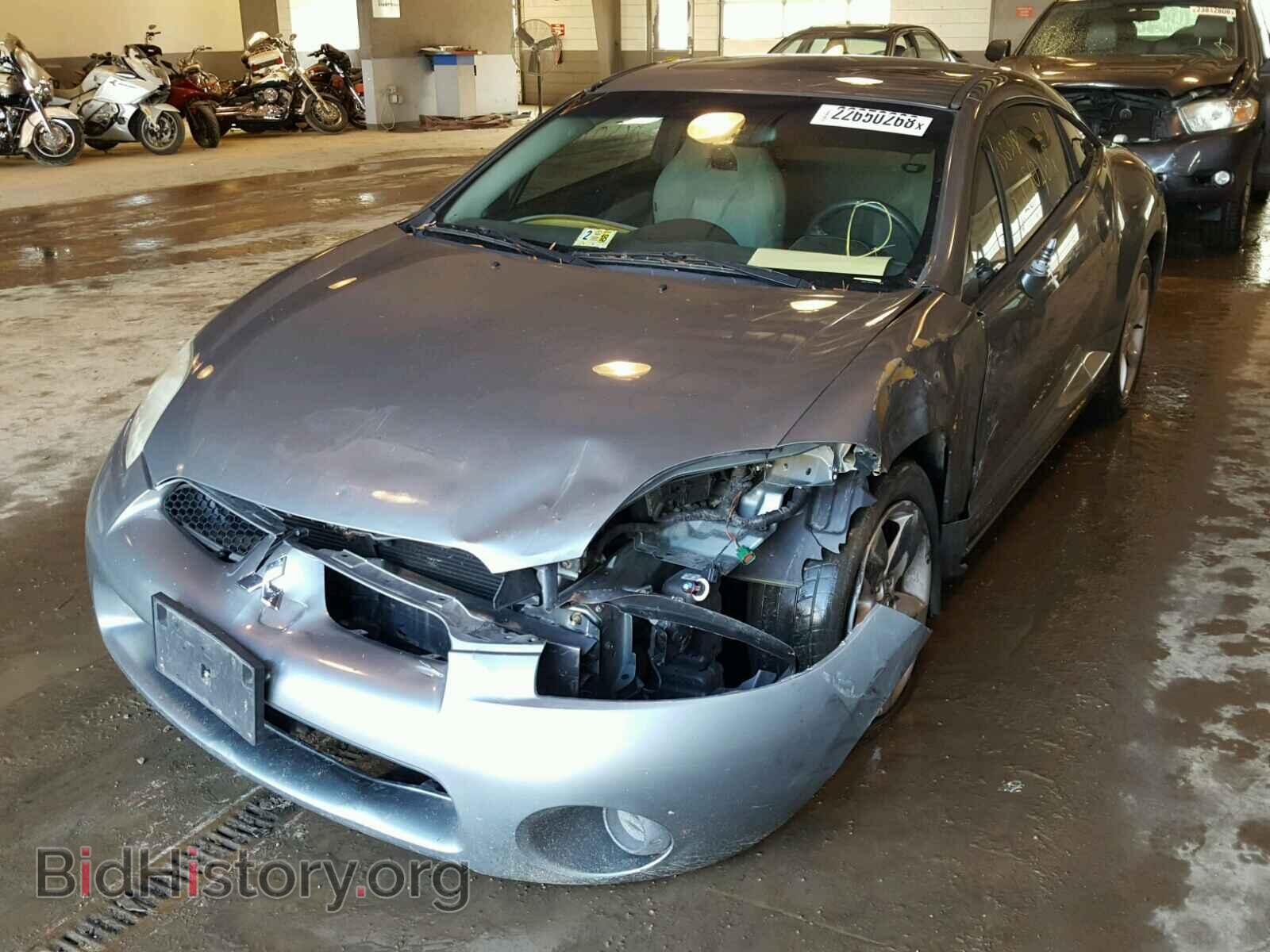 2007 MITSUBISHI ECLIPSE - VIN: 4A3AK24F37E012548 - Фото 2