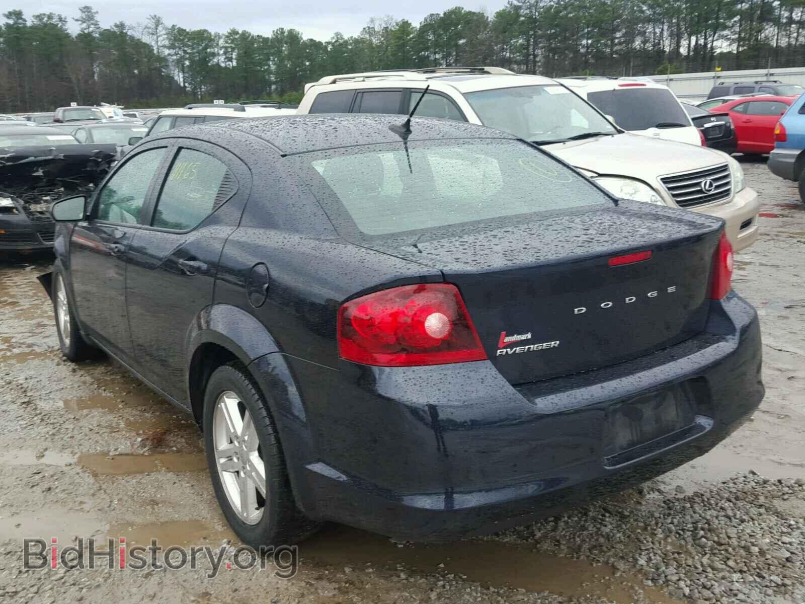 2011 DODGE AVENGER - VIN: 1B3BD1FB0BN584869 - Фото 3