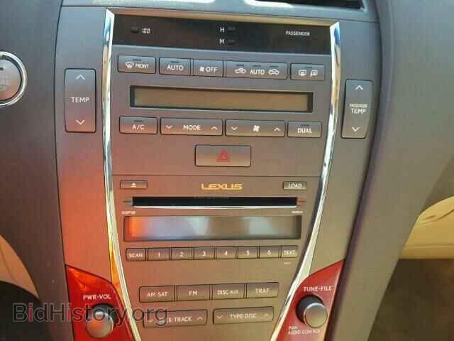2009 LEXUS ES350 - VIN: JTHBJ46GX92282892 - Фото 9