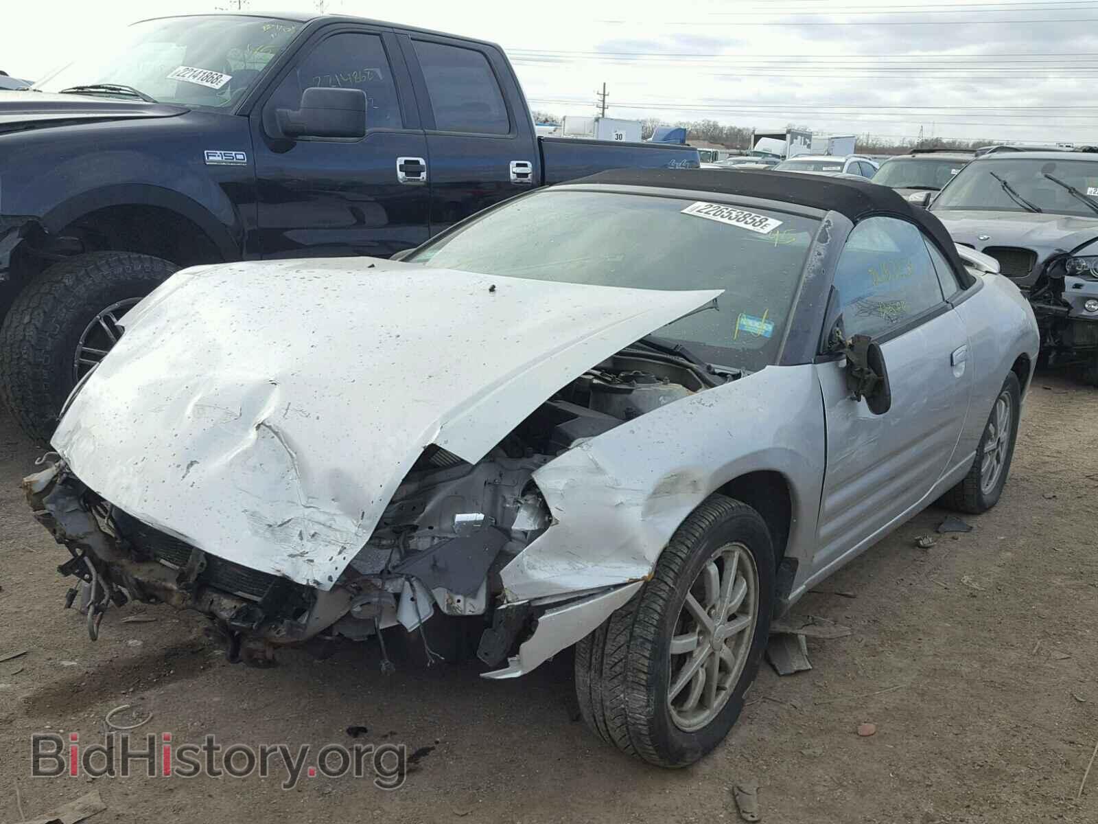 2001 MITSUBISHI ECLIPSE - VIN: 4A3AE35G61E003533 - Photo 2