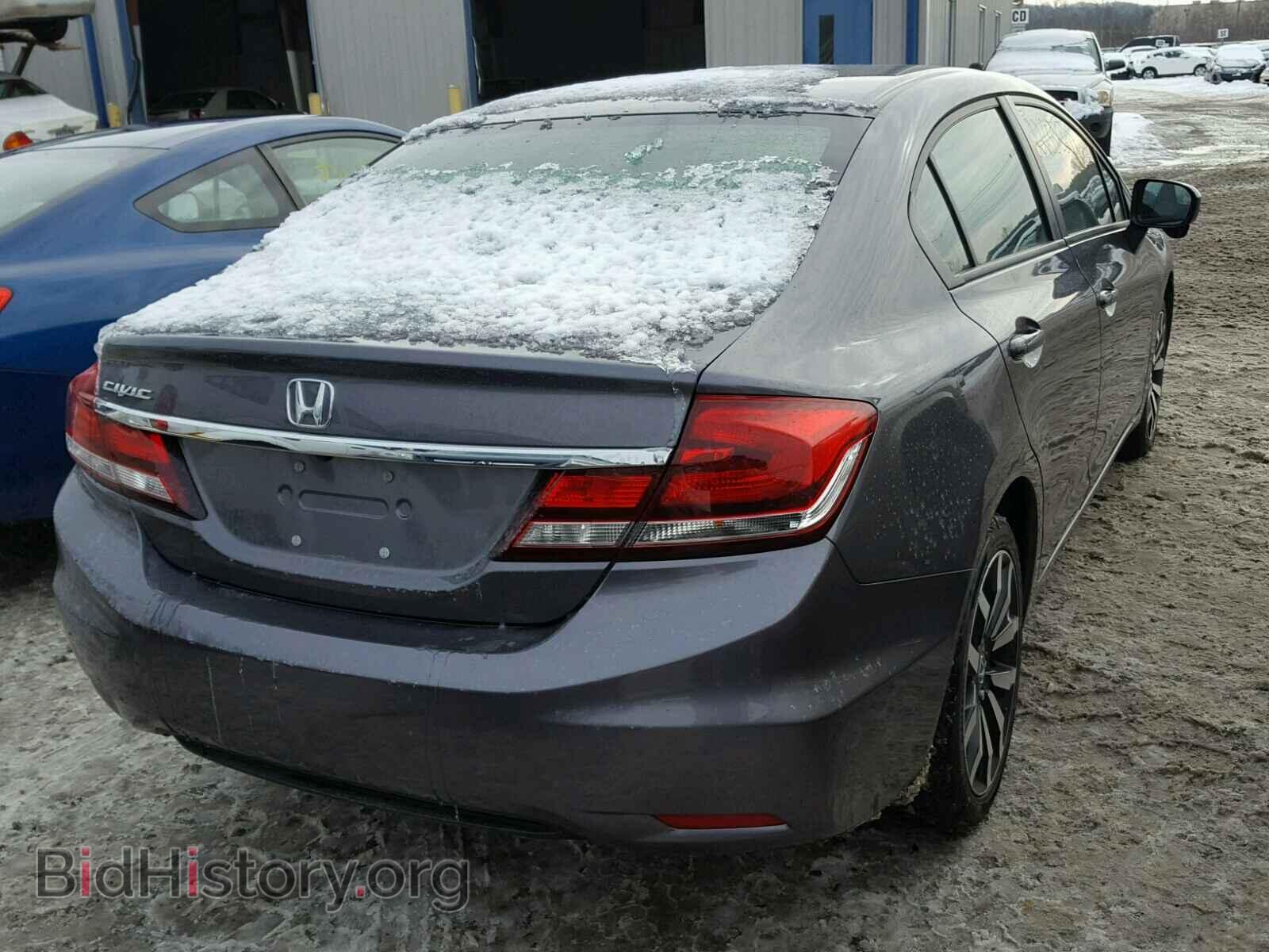 2014 HONDA CIVIC - VIN: 2HGFB2F9XEH507370 - Фото 4
