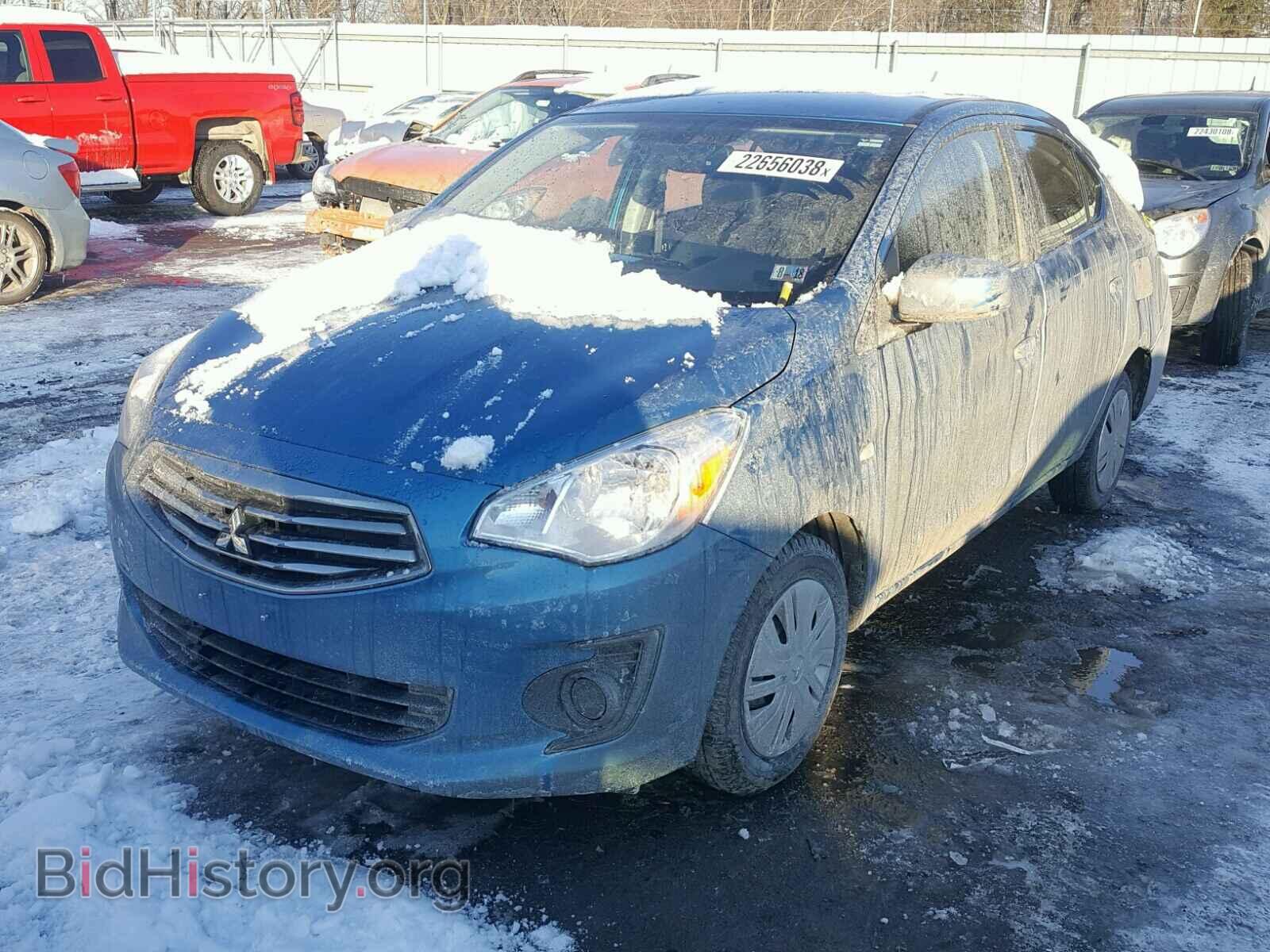 2017 MITSUBISHI MIRAGE - VIN: ML32F3FJ4HHF07866 - Фото 2