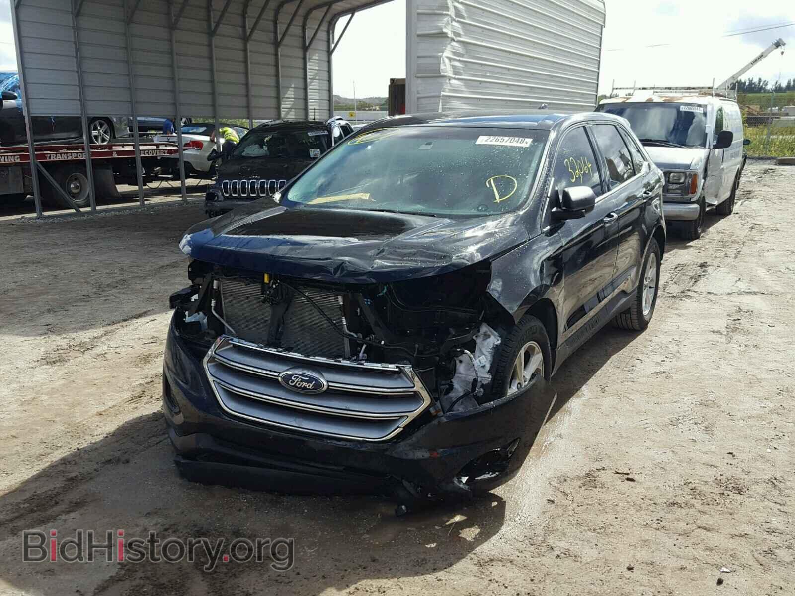 2016 FORD EDGE - VIN: 2FMPK3G99GBB02755 - Фото 2