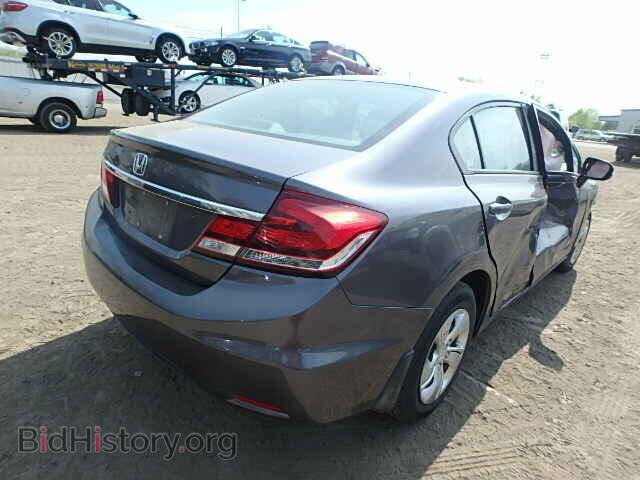 2014 HONDA CIVIC - VIN: 19XFB2F58EE015766 - Фото 4
