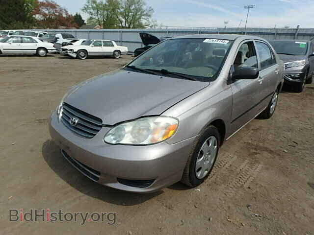 2003 TOYOTA COROLLA - VIN: 2T1BR32E83C085303 - Фото 2