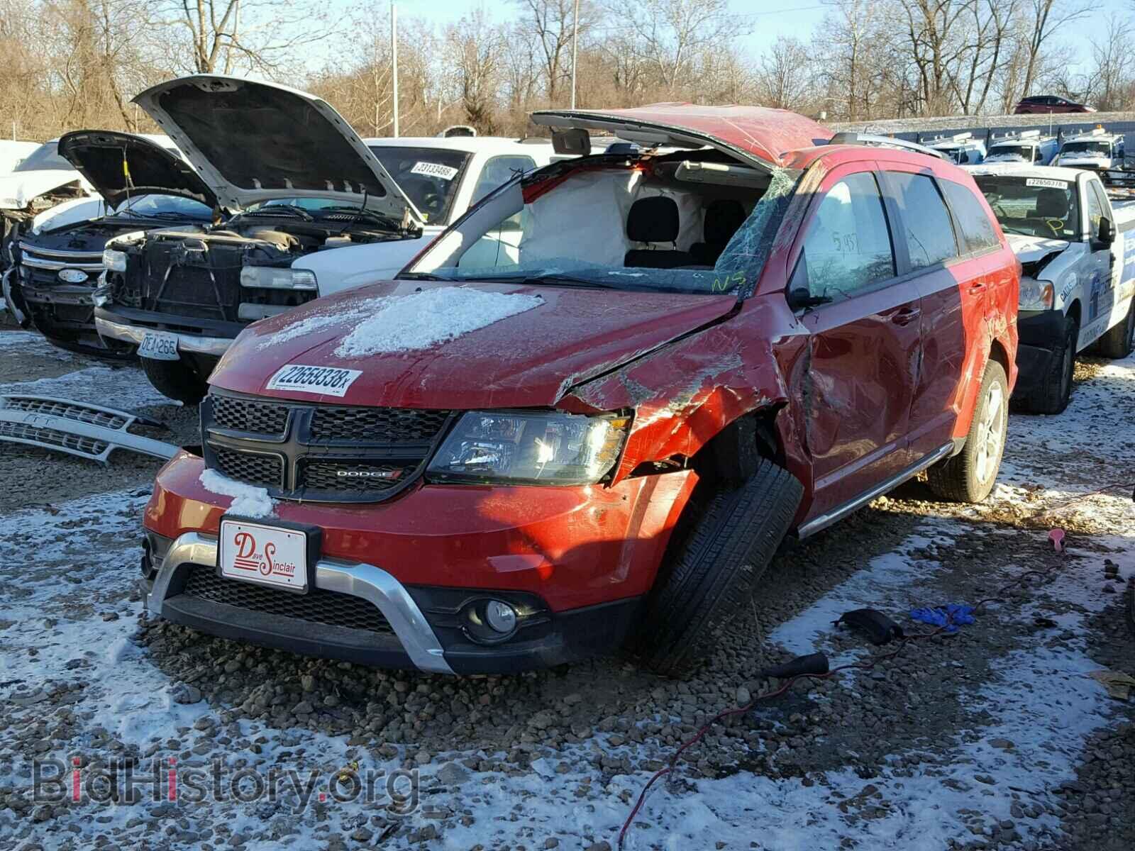2017 DODGE JOURNEY - VIN: 3C4PDCGBXHT559825 - Фото 2