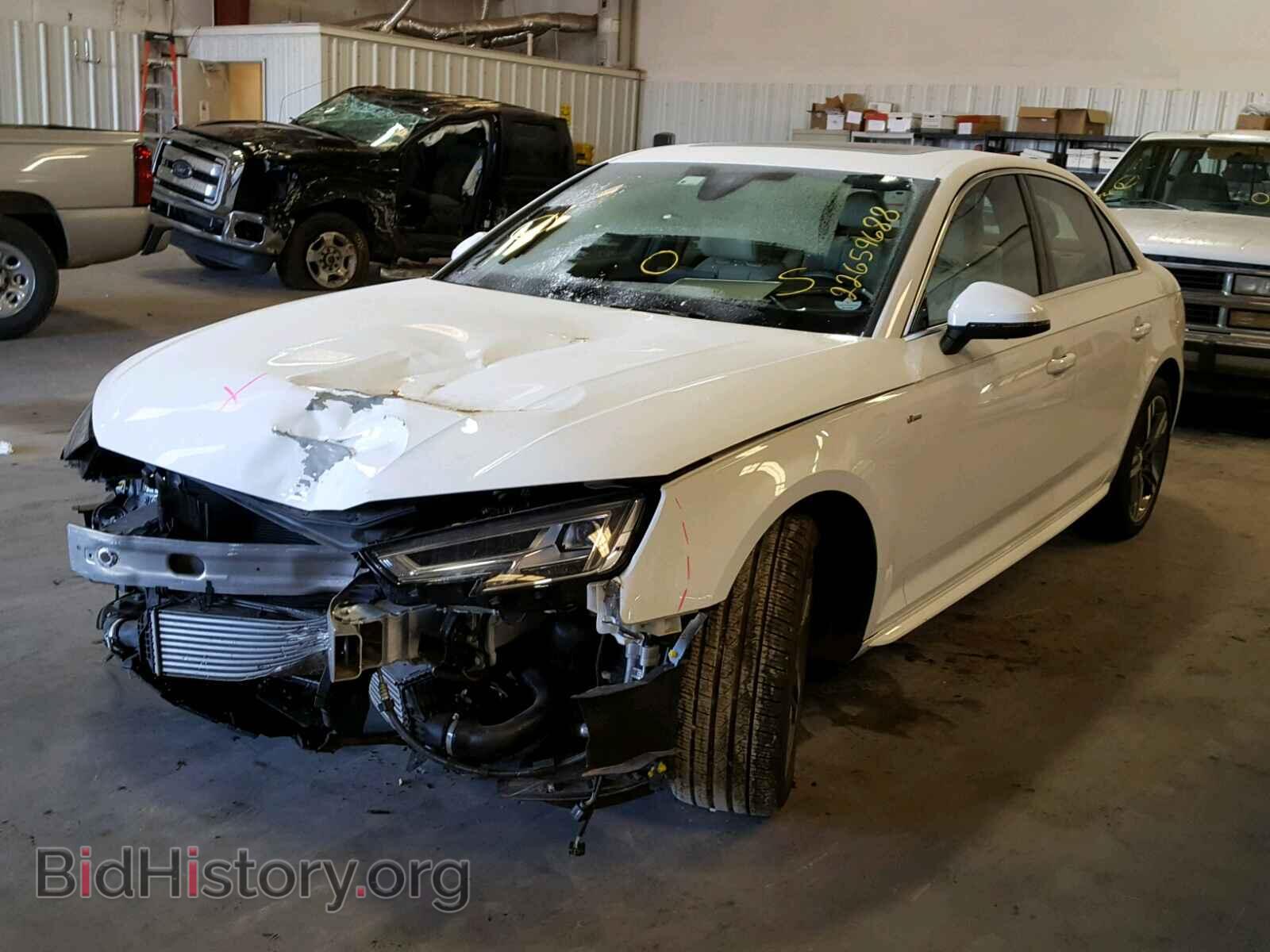 2017 AUDI A4 - VIN: WAUFNAF48HN045324 - Фото 2