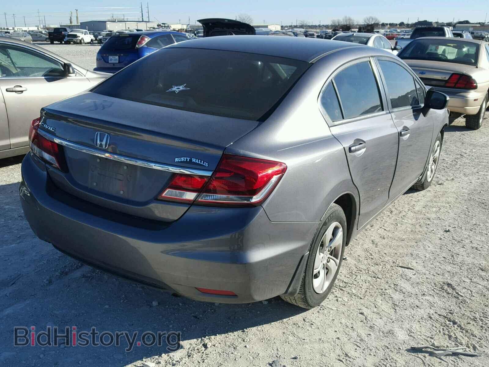 2014 HONDA CIVIC - VIN: 19XFB2F5XEE010360 - Фото 4