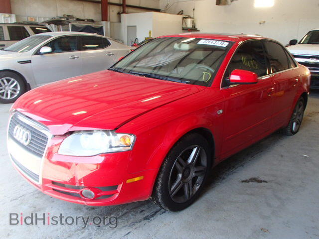 2007 AUDI A4 - VIN: WAUAF78E07A019760 - Фото 2