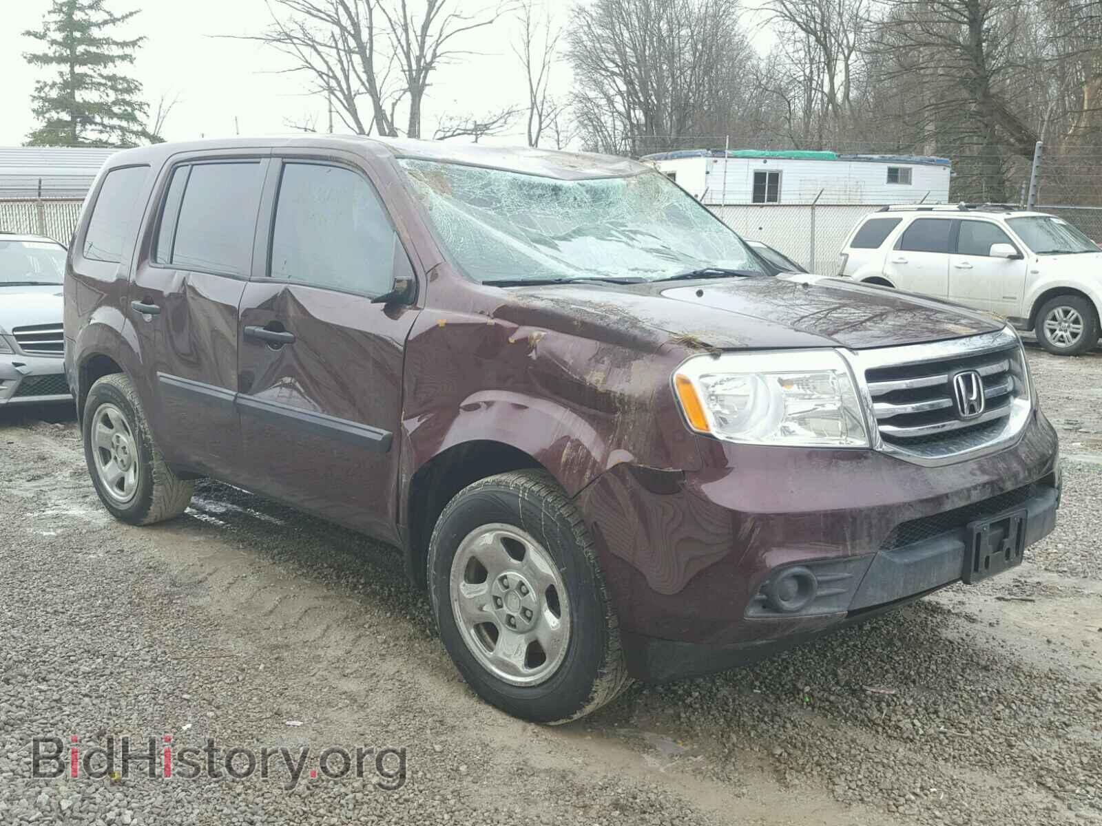 Фотография 5FNYF4H26DB005449 - HONDA PILOT 2013