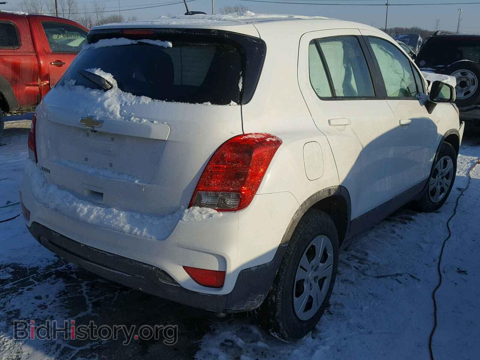 2017 CHEVROLET TRAX - VIN: 3GNCJKSB3HL188569 - Фото 4
