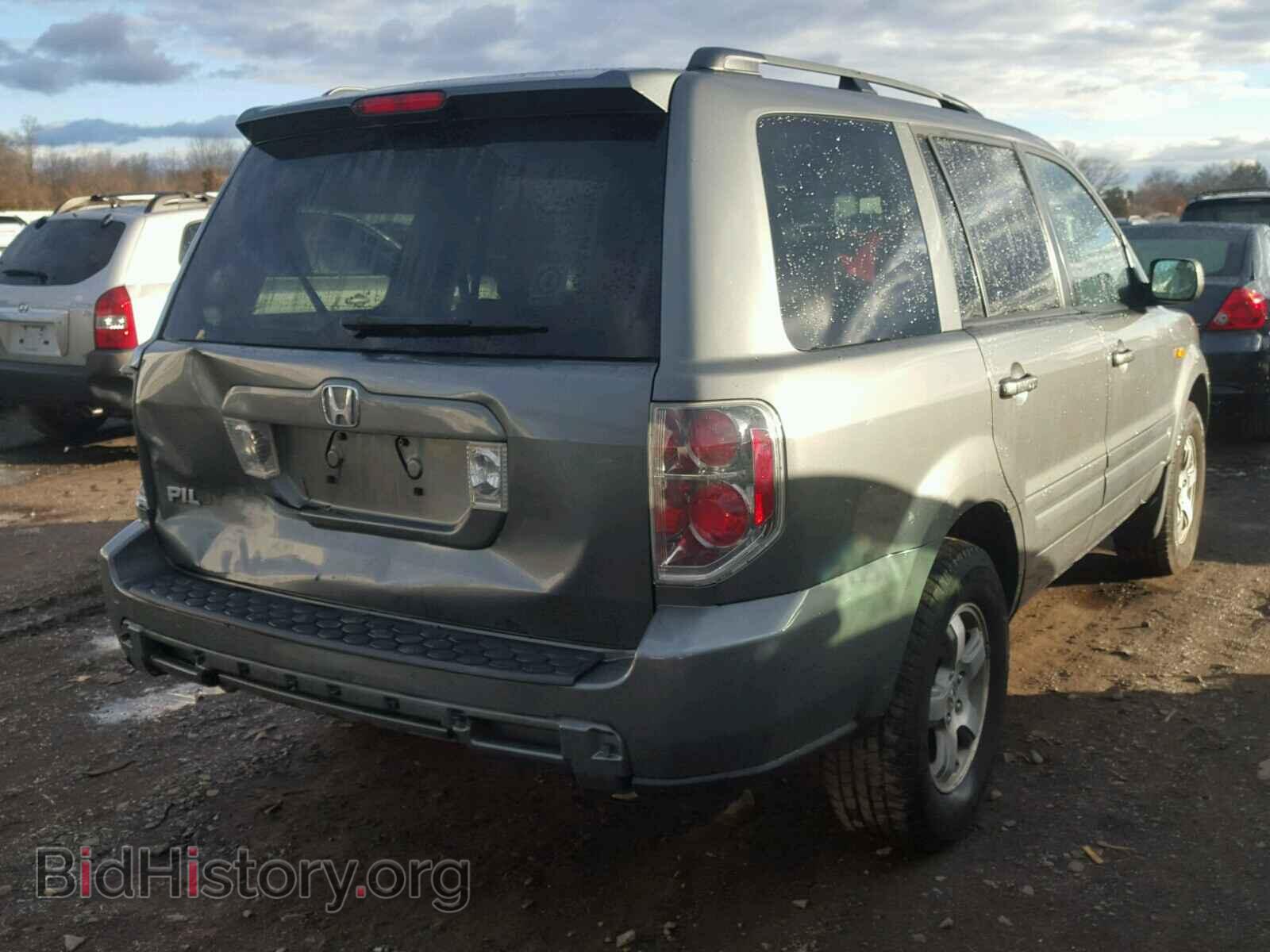 2007 HONDA PILOT - VIN: 5FNYF28587B023437 - Фото 4