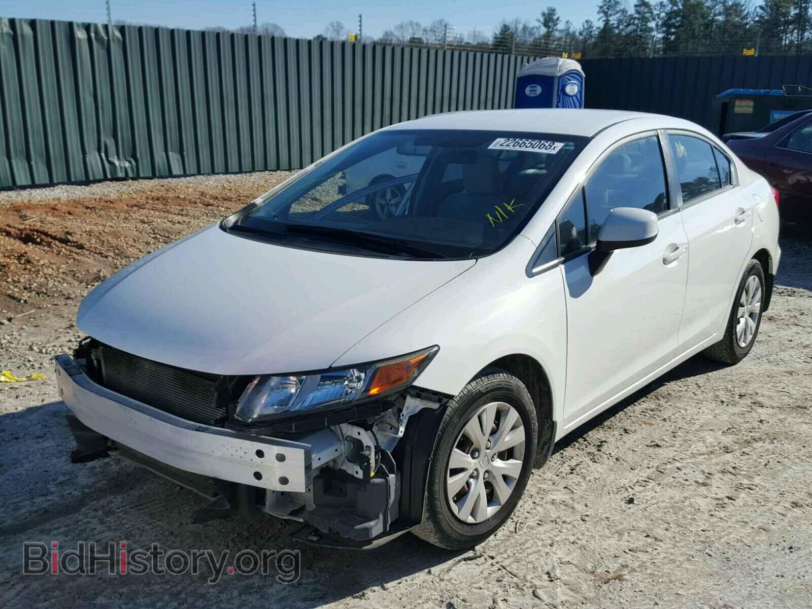 2012 HONDA CIVIC - VIN: 19XFB2F50CE025897 - Фото 2