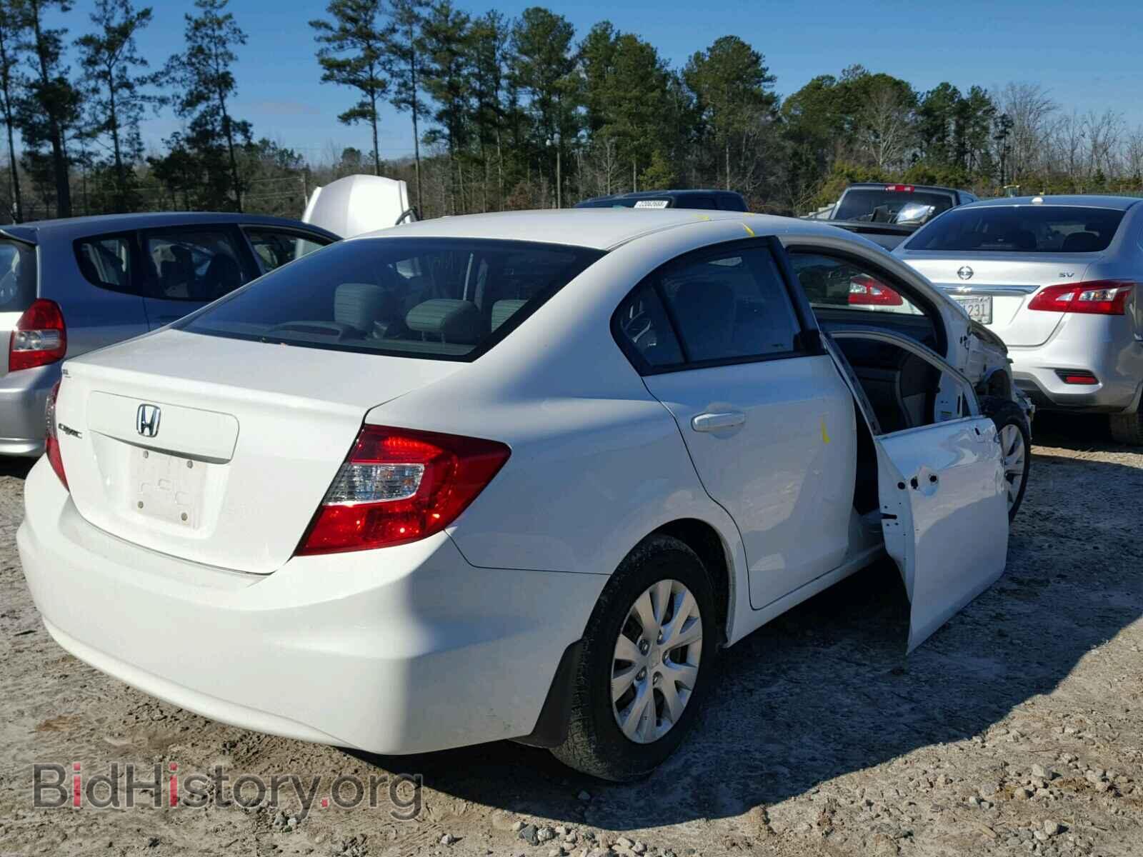 2012 HONDA CIVIC - VIN: 19XFB2F50CE025897 - Фото 4