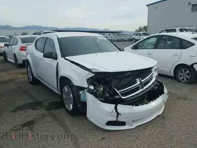 Фотография 1C3CDZAB6EN165958 - DODGE AVENGER 2014