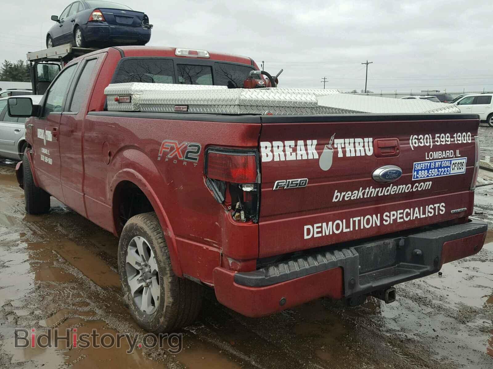 2013 FORD F150 - VIN: 1FTFX1CF5DFB23954 - Фото 3