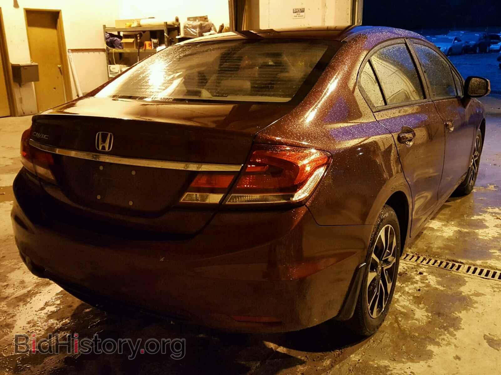 2013 HONDA CIVIC - VIN: 19XFB2F86DE242723 - Фото 4