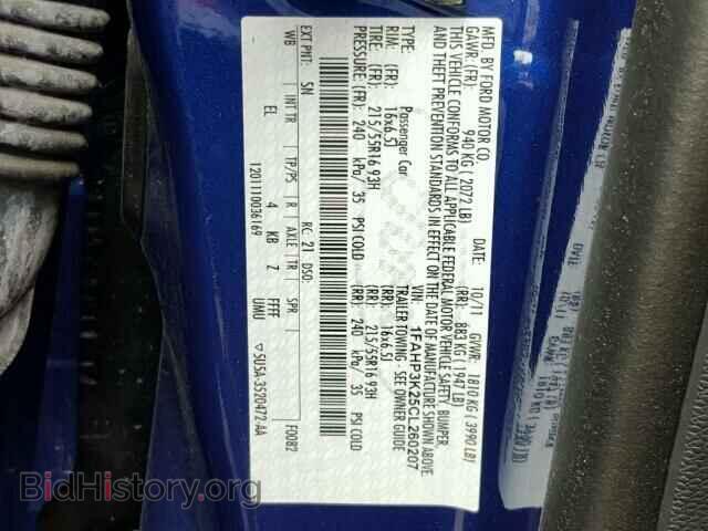 2012 FORD FOCUS - VIN: 1FAHP3K25CL260207 - Photo 10