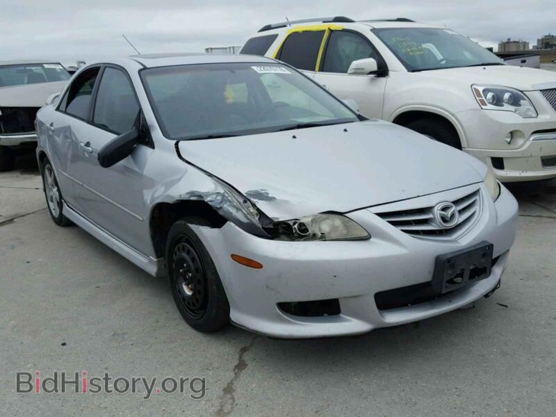 2005 Mazda 6 6 I (VIN 1YVHP80C355M21867) — фото 1 из 10, Copart, повреждение: передняя часть