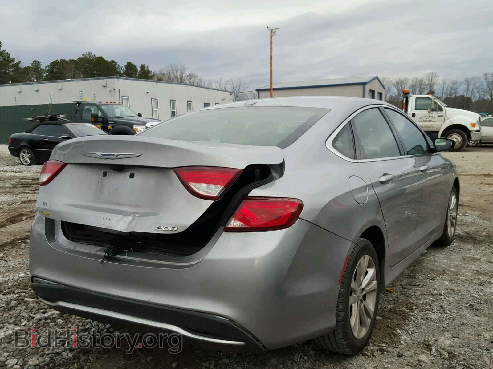 2015 CHRYSLER 200 - VIN: 1C3CCCAB4FN587471 - Фото 4