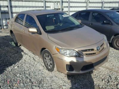 2013 Toyota COROLLA BA, золотистый — VIN 5YFBU4EEXDP207645, Copart