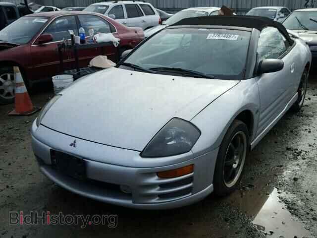 2001 MITSUBISHI ECLIPSE - VIN: 4A3AE85H91E176470 - Photo 2