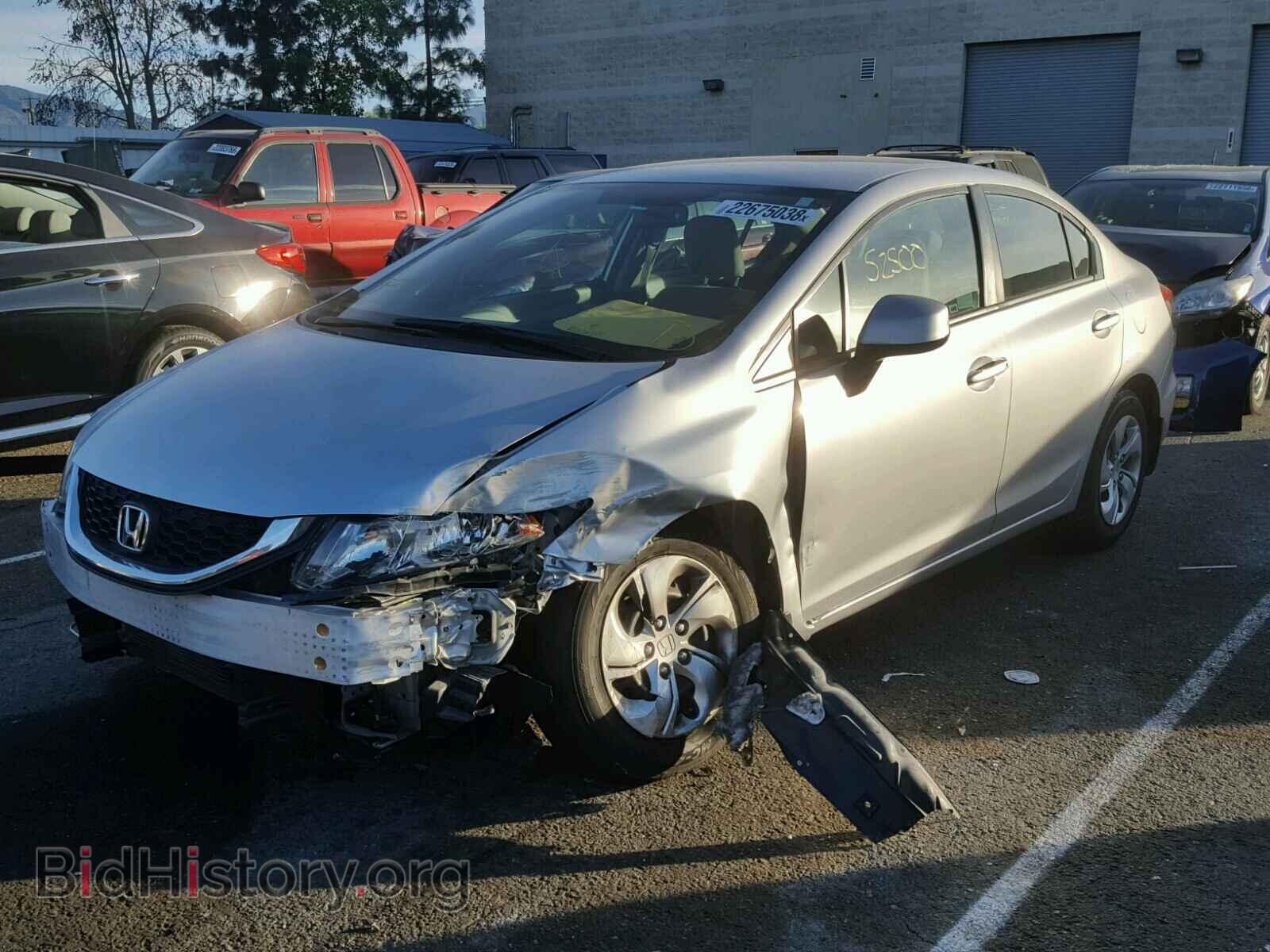 2013 HONDA CIVIC - VIN: 19XFB2F54DE257517 - Фото 2