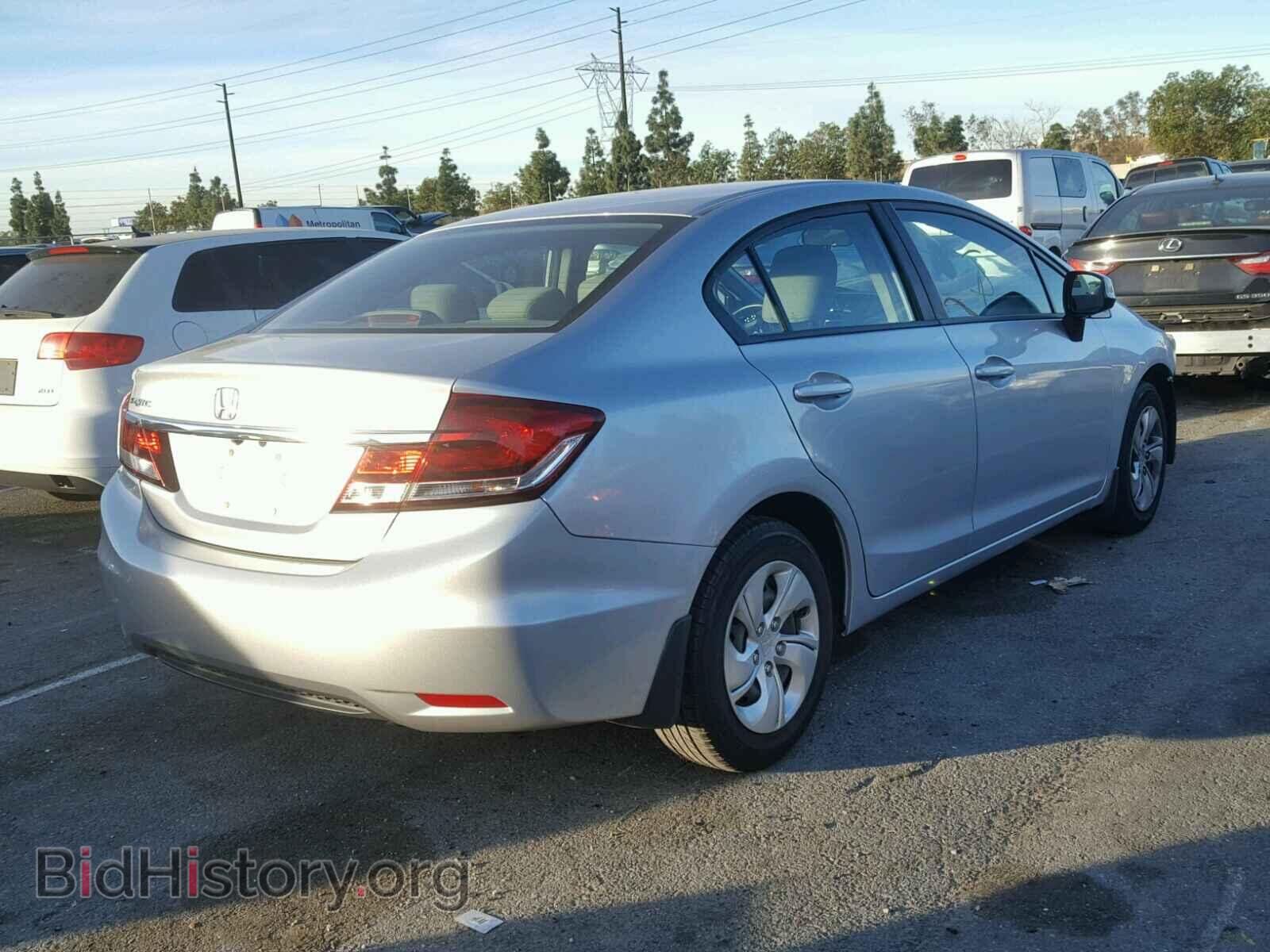2013 HONDA CIVIC - VIN: 19XFB2F54DE257517 - Фото 4