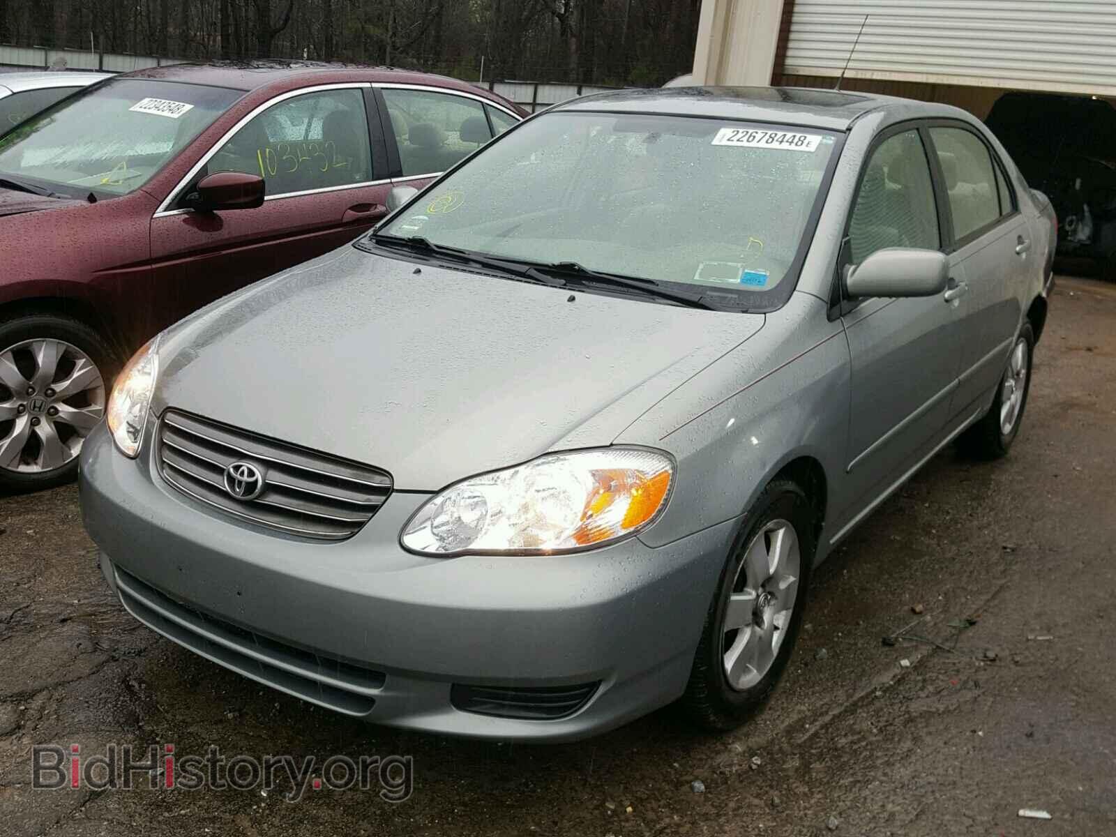 2003 TOYOTA COROLLA - VIN: 2T1BR32E83C085205 - Фото 2