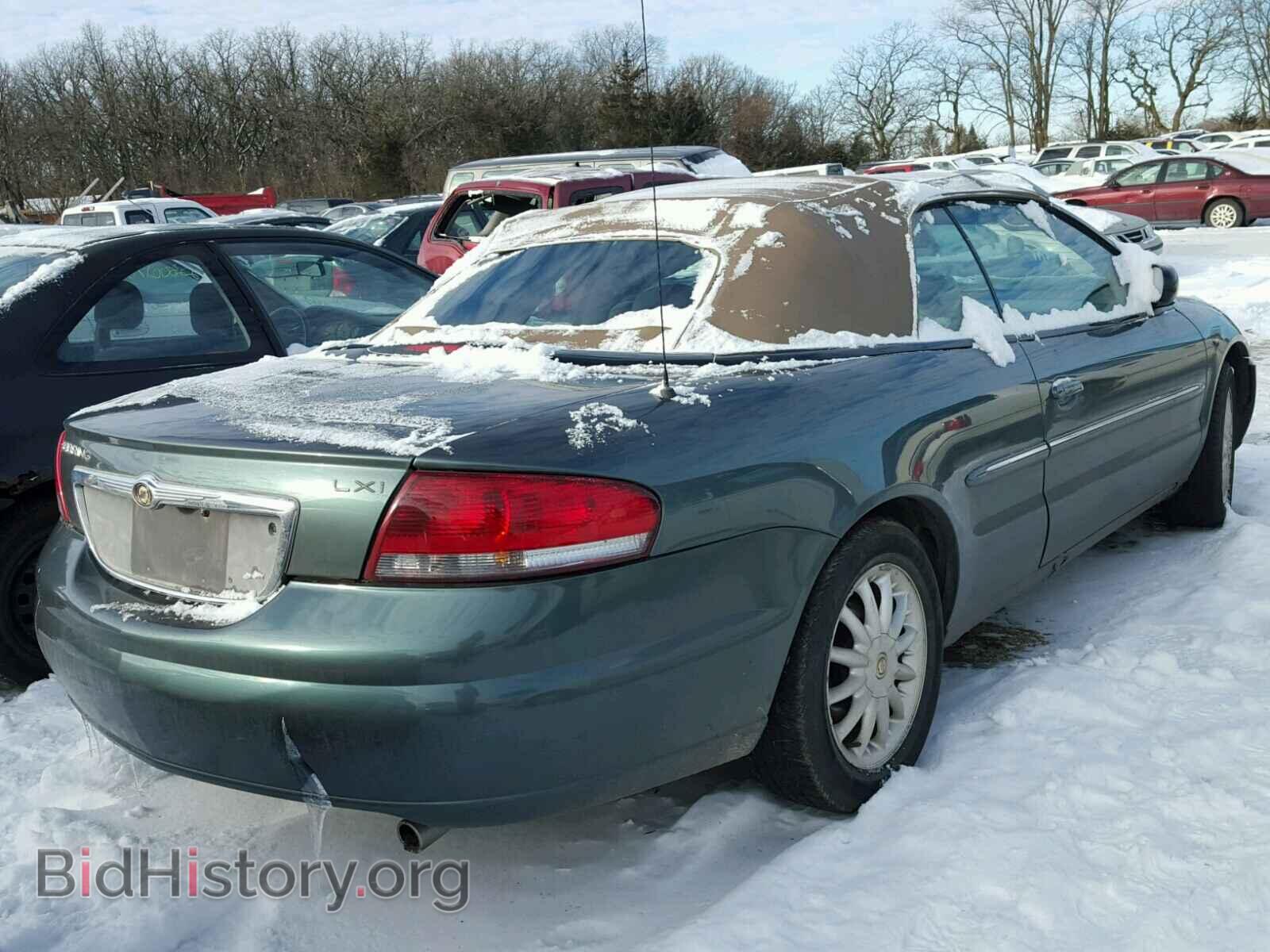 2002 CHRYSLER SEBRING - VIN: 1C3EL55R72N222319 - Фото 4