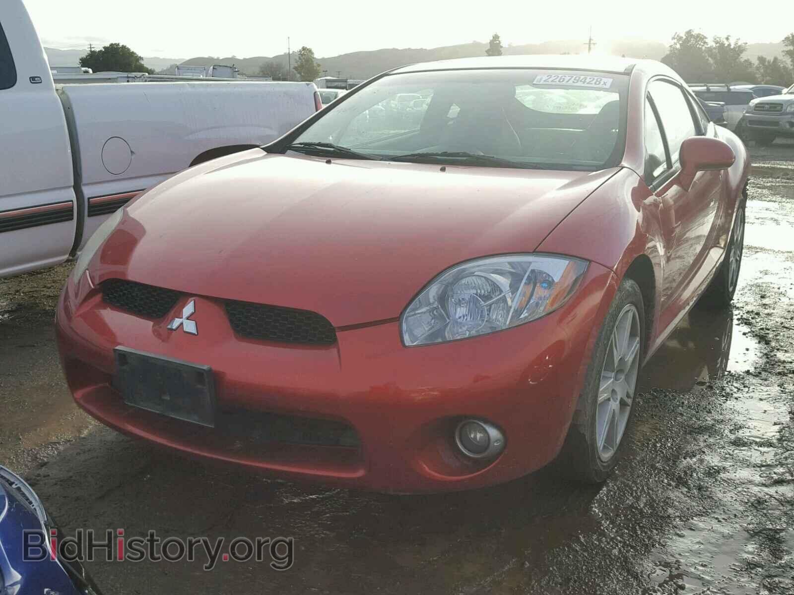2006 MITSUBISHI ECLIPSE - VIN: 4A3AK34T16E038009 - Фото 2