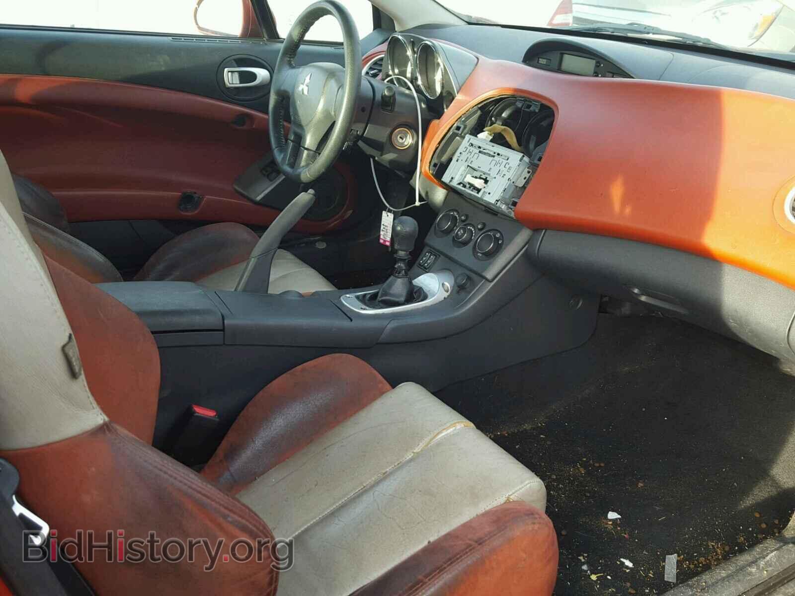 2006 MITSUBISHI ECLIPSE - VIN: 4A3AK34T16E038009 - Фото 5