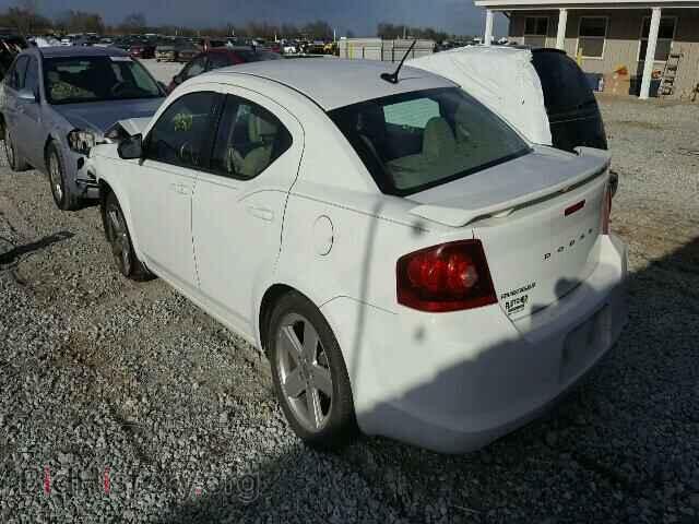 2013 DODGE AVENGER - VIN: 1C3CDZAB6DN664886 - Фото 3