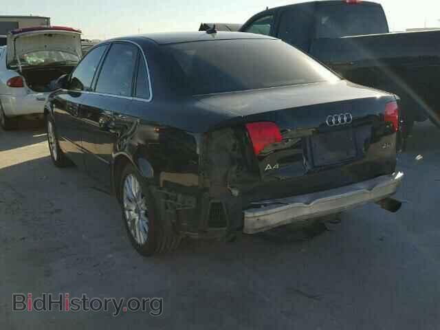 2007 AUDI A4 - VIN: WAUAF78EX7A046075 - Фото 3