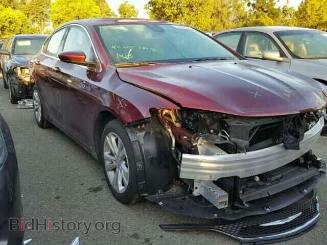 Фотография 1C3CCCAB1FN685325 - CHRYSLER 200 2015