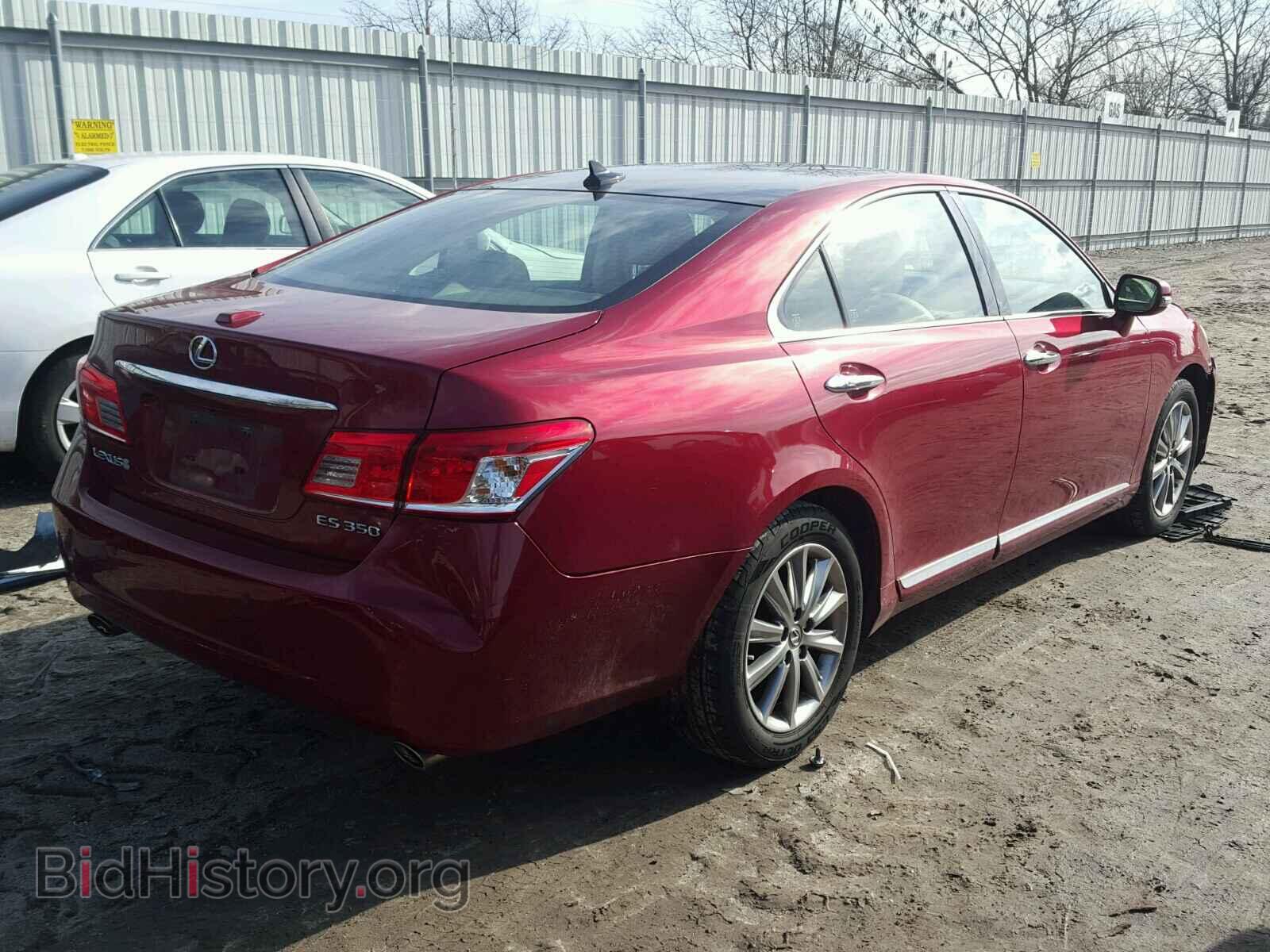 2010 LEXUS ES350 - VIN: JTHBK1EG5A2363977 - Фото 4