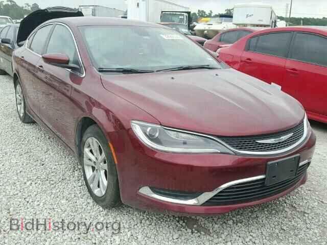 Фотография 1C3CCCABXFN651545 - CHRYSLER 200 2015