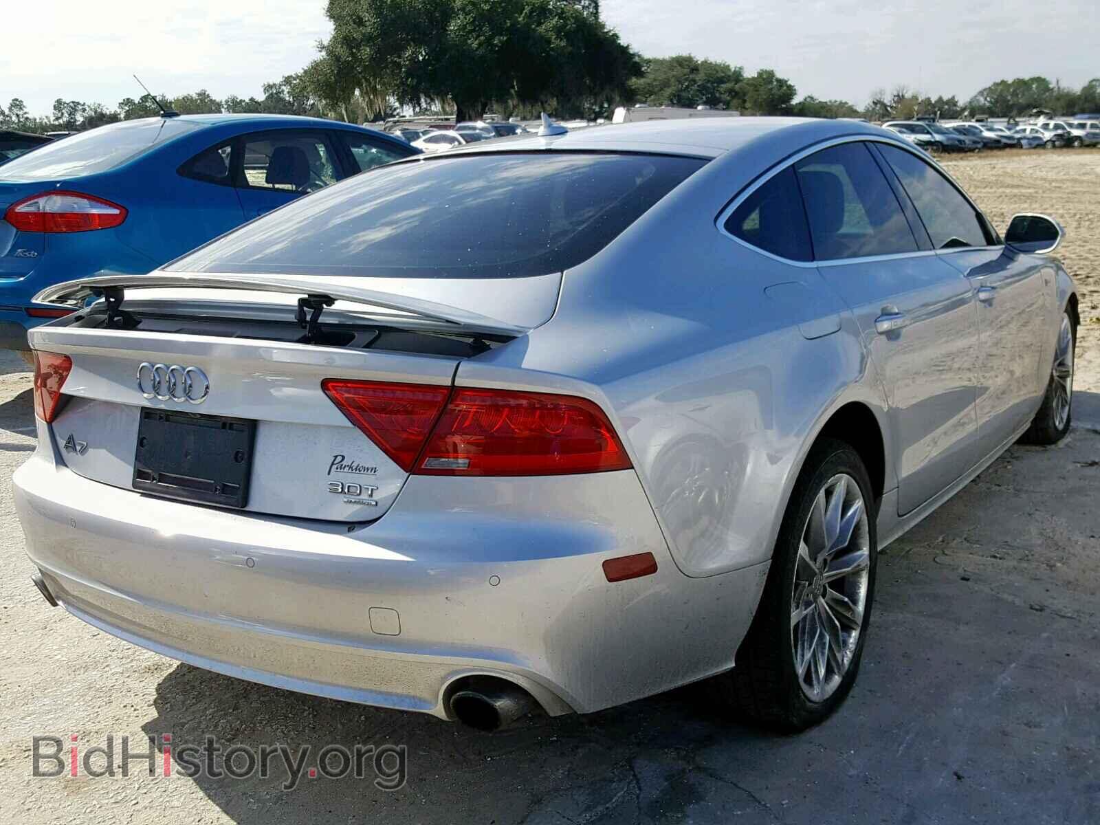 2013 AUDI A7 - VIN: WAUYGAFC1DN026277 - Фото 4
