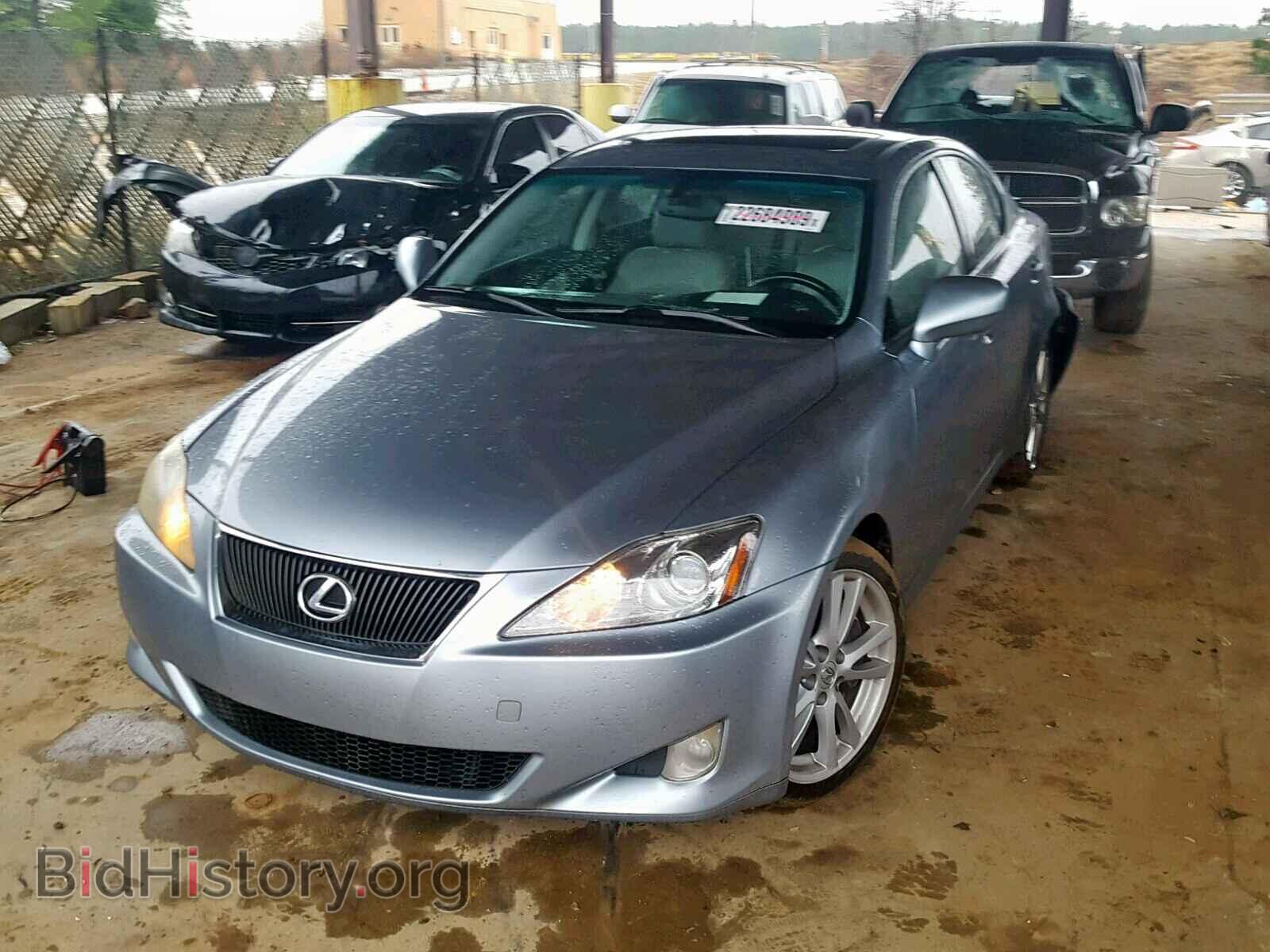 2007 LEXUS IS - VIN: JTHBE262X72009445 - Фото 2