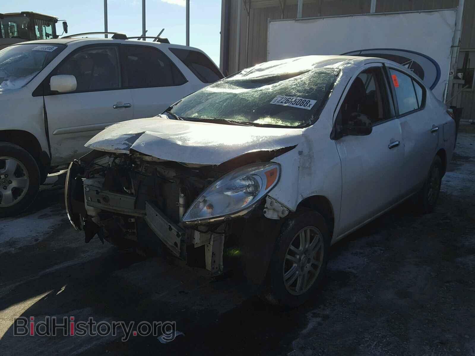 2012 NISSAN VERSA - VIN: 3N1CN7AP1CL806698 - Фото 2