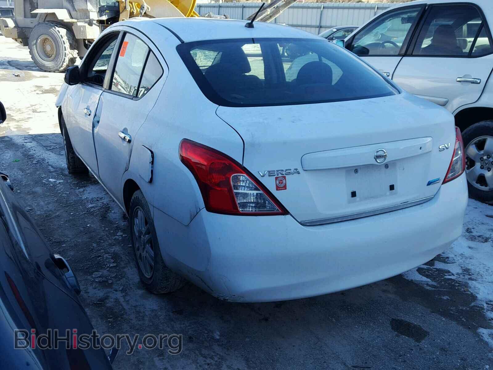 2012 NISSAN VERSA - VIN: 3N1CN7AP1CL806698 - Фото 3