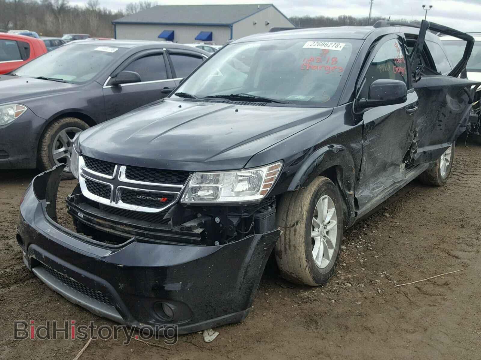 2015 DODGE JOURNEY - VIN: 3C4PDCBG0FT524839 - Фото 2