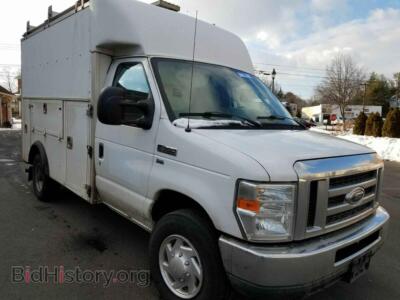 2010 Ford ECONOLINE, белый — VIN 1FDSE3FL9ADA89909, Copart