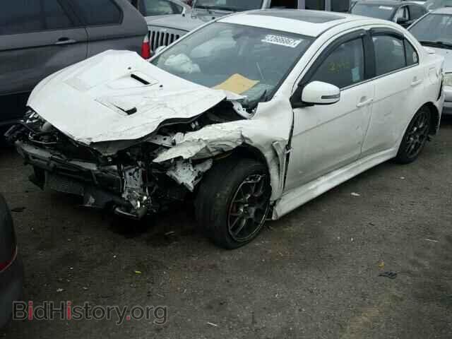 2015 MITSUBISHI EVO - VIN: JA32W5FV6FU007381 - Фото 2